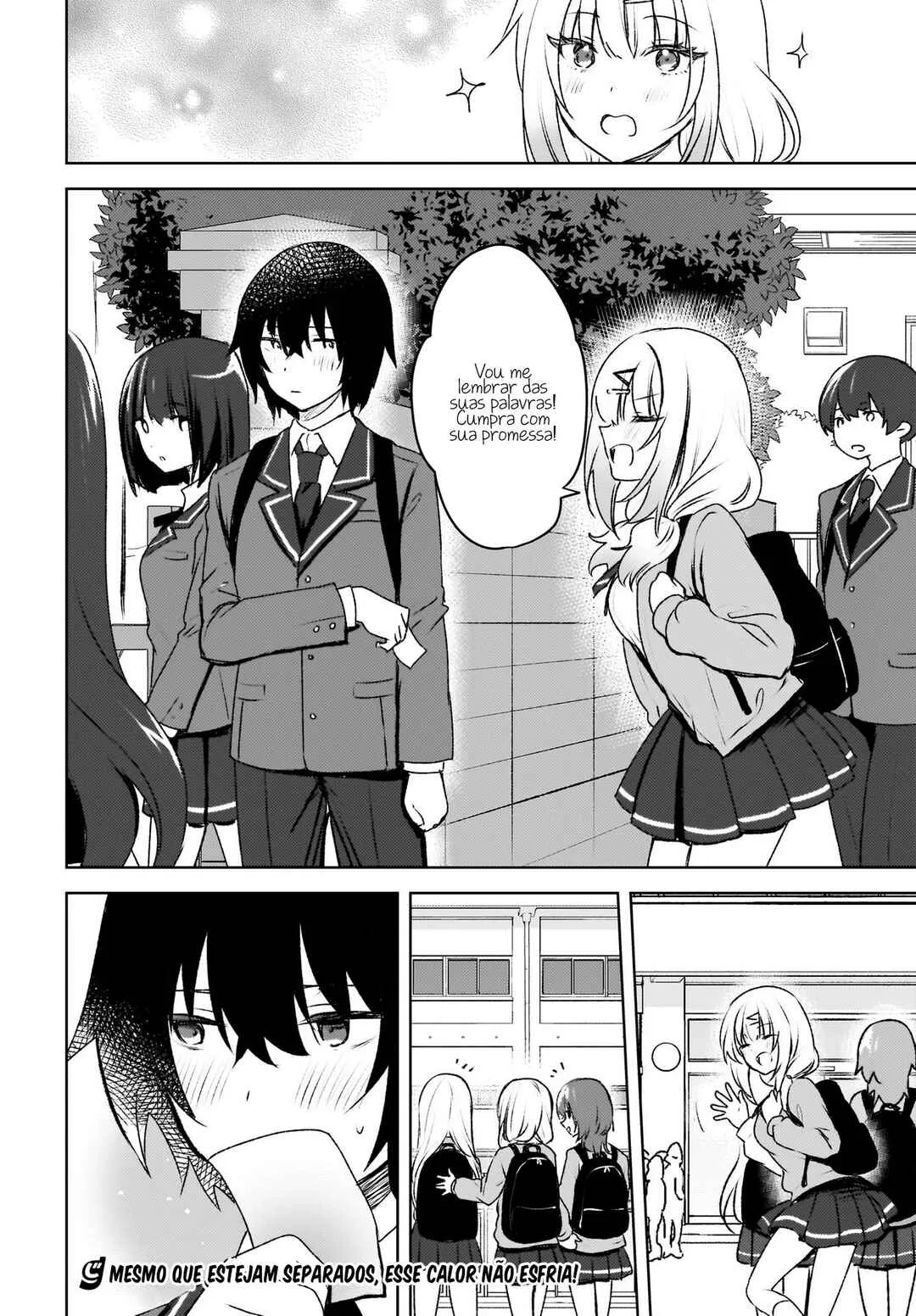 Ushiro no Seki no Gal ni Sukarete Shimatta.: Mou Ore wa Dame kamo Shirenai. — Cap. 3, pág. 27