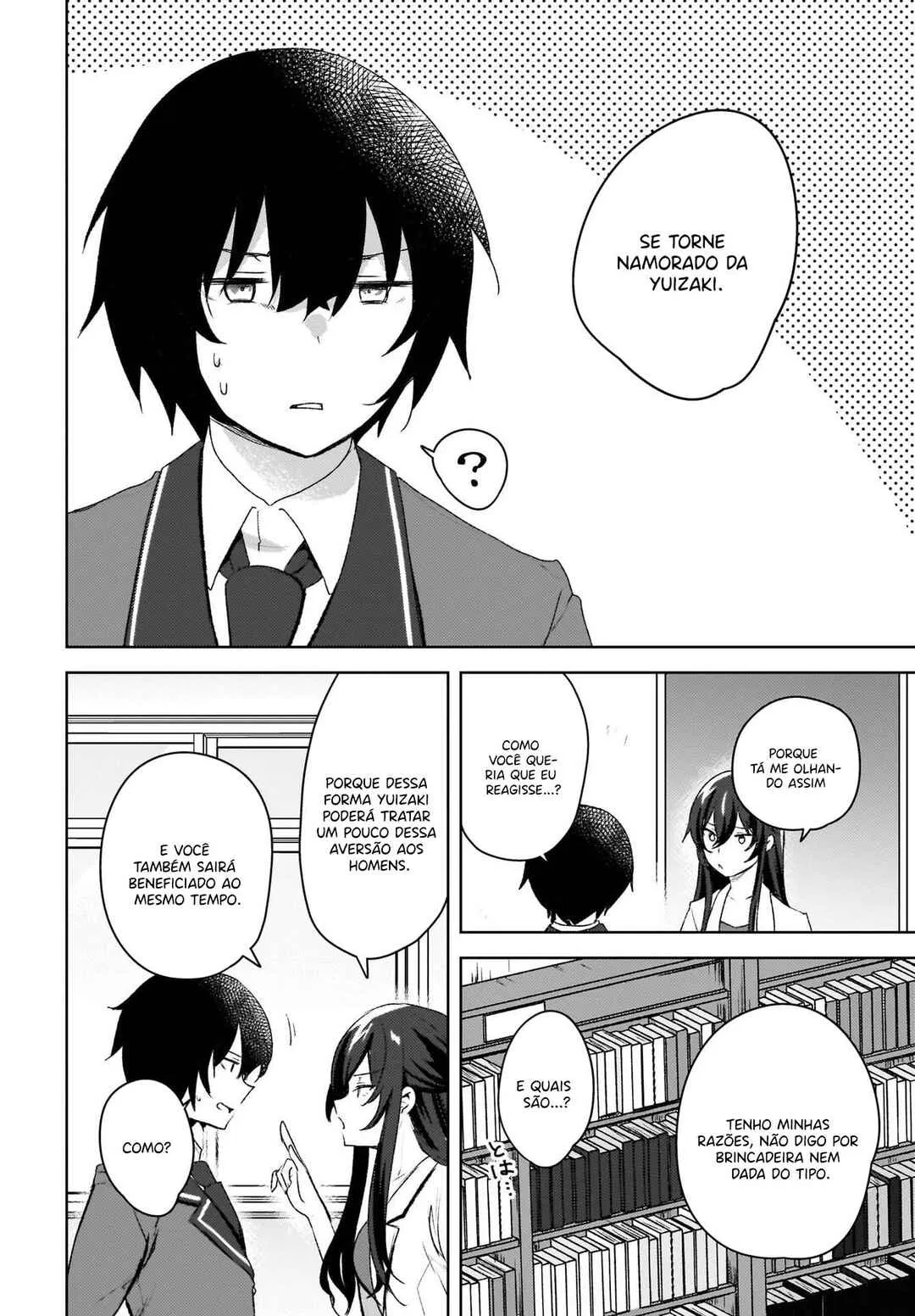 Ushiro no Seki no Gal ni Sukarete Shimatta.: Mou Ore wa Dame kamo Shirenai. — Cap. 4, pág. 10