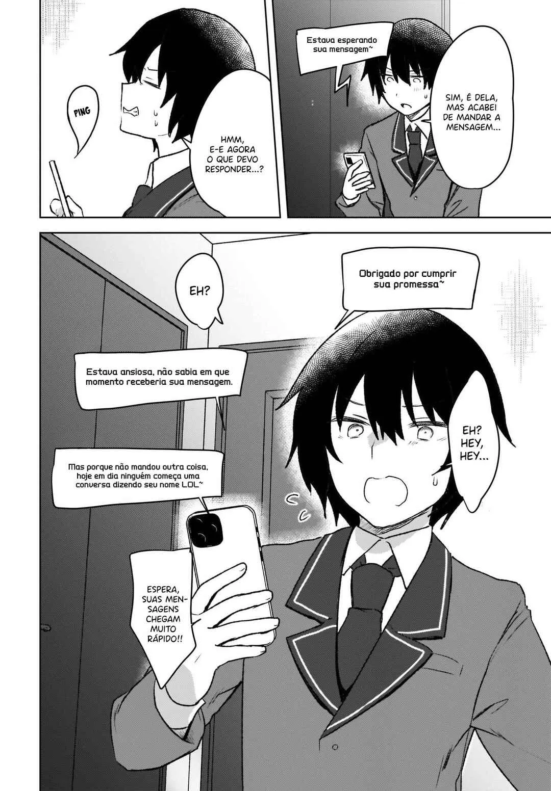 Ushiro no Seki no Gal ni Sukarete Shimatta.: Mou Ore wa Dame kamo Shirenai. — Cap. 4, pág. 16