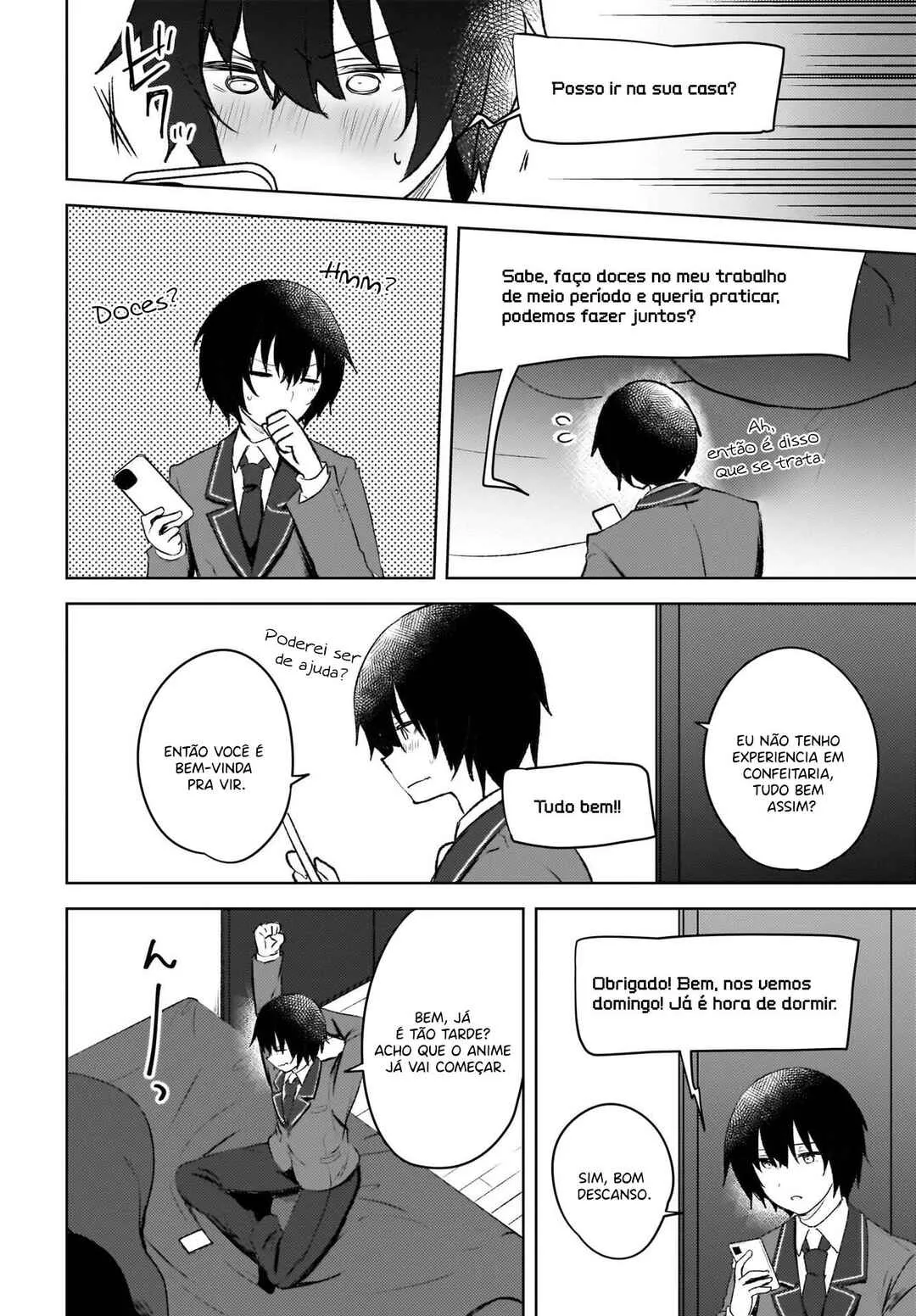Ushiro no Seki no Gal ni Sukarete Shimatta.: Mou Ore wa Dame kamo Shirenai. — Cap. 4, pág. 18