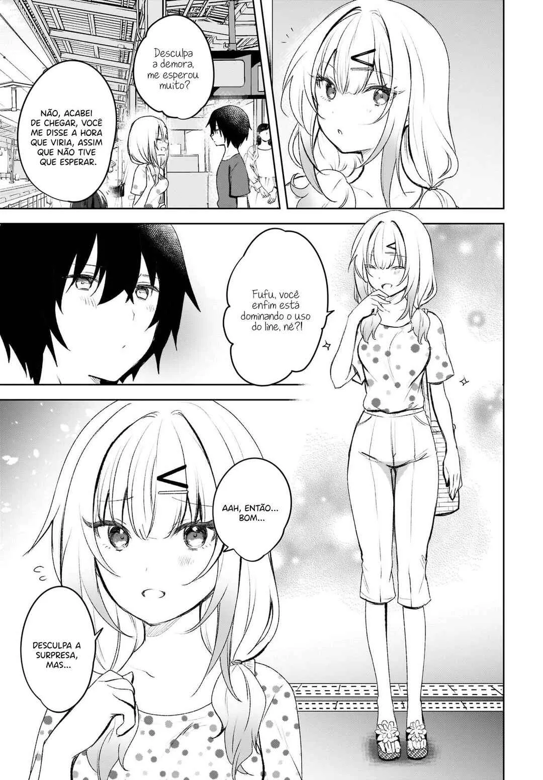 Ushiro no Seki no Gal ni Sukarete Shimatta.: Mou Ore wa Dame kamo Shirenai. — Cap. 4, pág. 21
