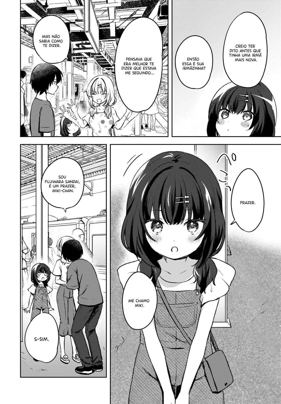 Ushiro no Seki no Gal ni Sukarete Shimatta.: Mou Ore wa Dame kamo Shirenai. — Cap. 5, pág. 4