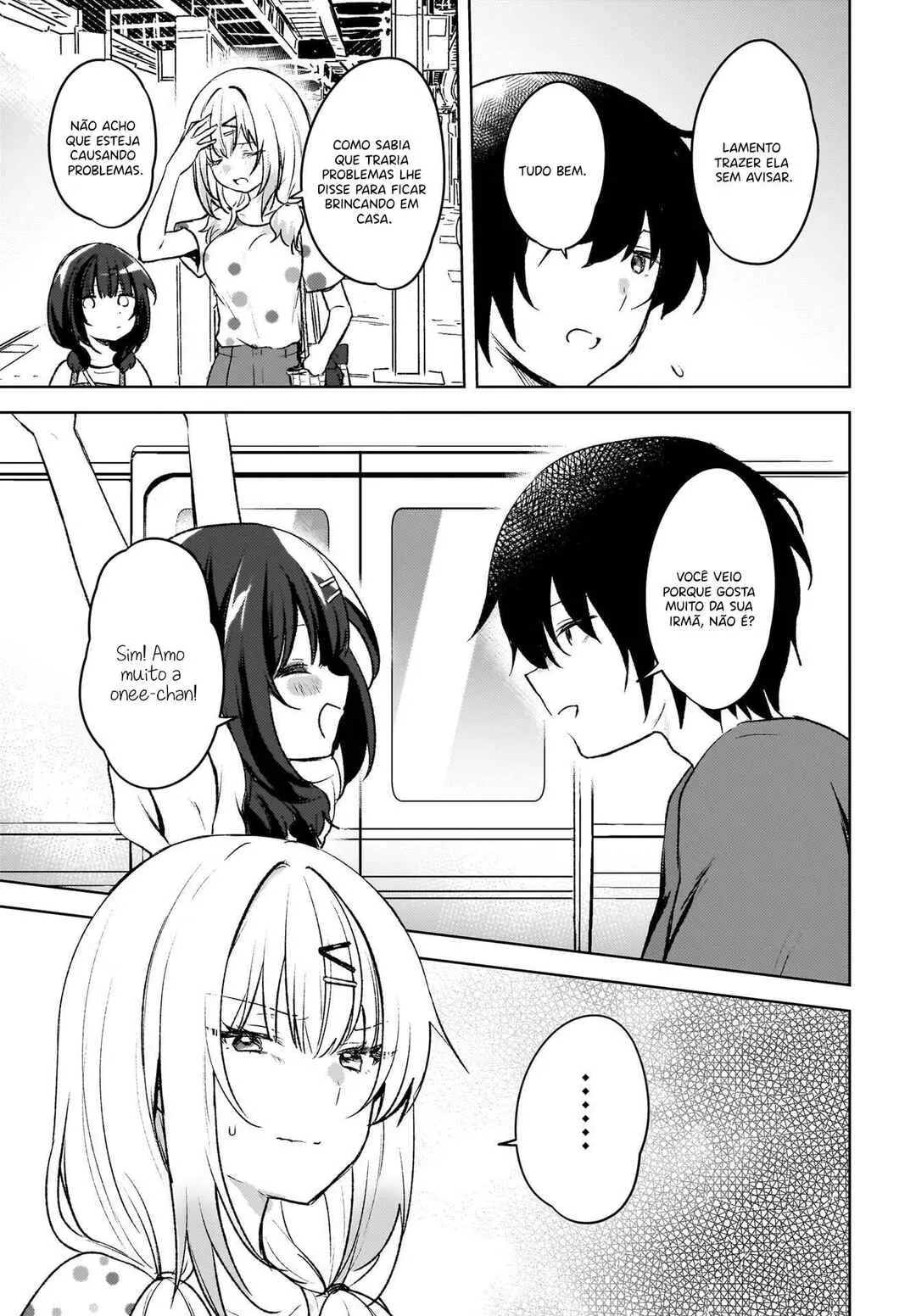 Ushiro no Seki no Gal ni Sukarete Shimatta.: Mou Ore wa Dame kamo Shirenai. — Cap. 5, pág. 5