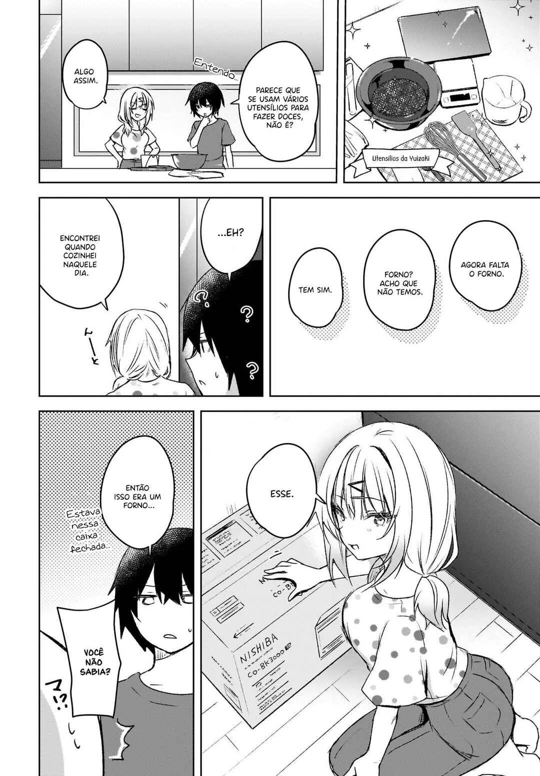 Ushiro no Seki no Gal ni Sukarete Shimatta.: Mou Ore wa Dame kamo Shirenai. — Cap. 5, pág. 14