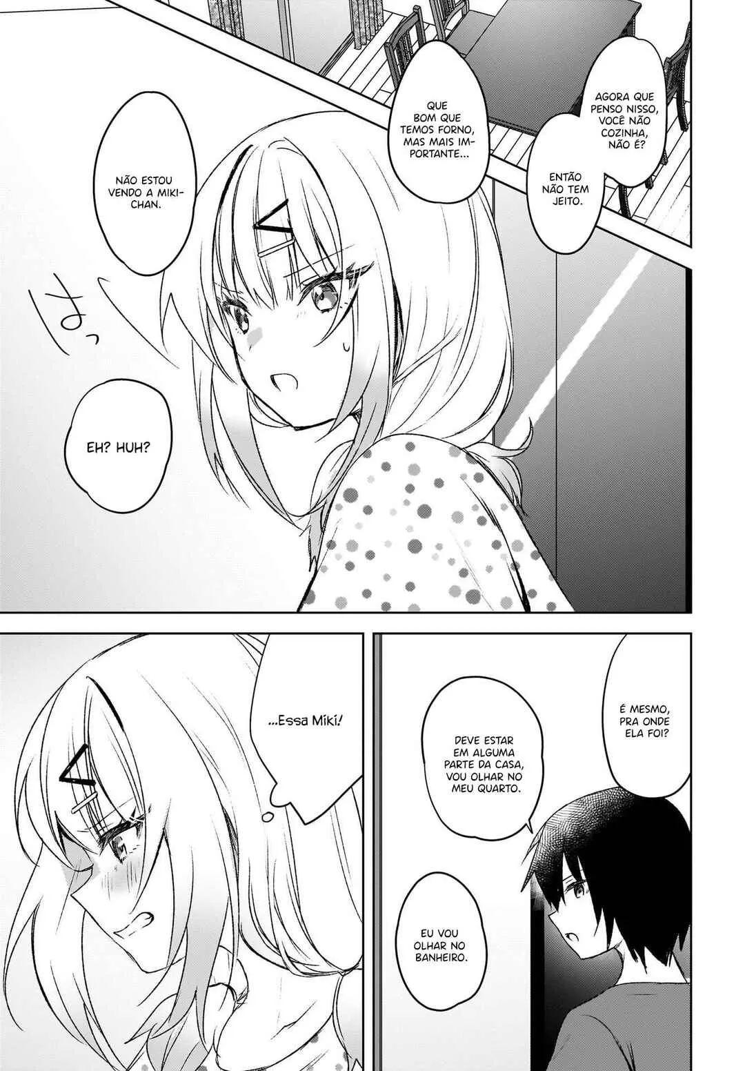 Ushiro no Seki no Gal ni Sukarete Shimatta.: Mou Ore wa Dame kamo Shirenai. — Cap. 5, pág. 15