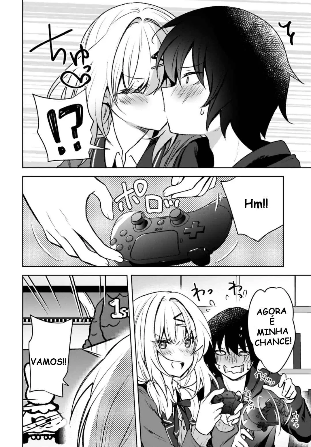 Ushiro no Seki no Gal ni Sukarete Shimatta.: Mou Ore wa Dame kamo Shirenai. — Cap. 7, pág. 8