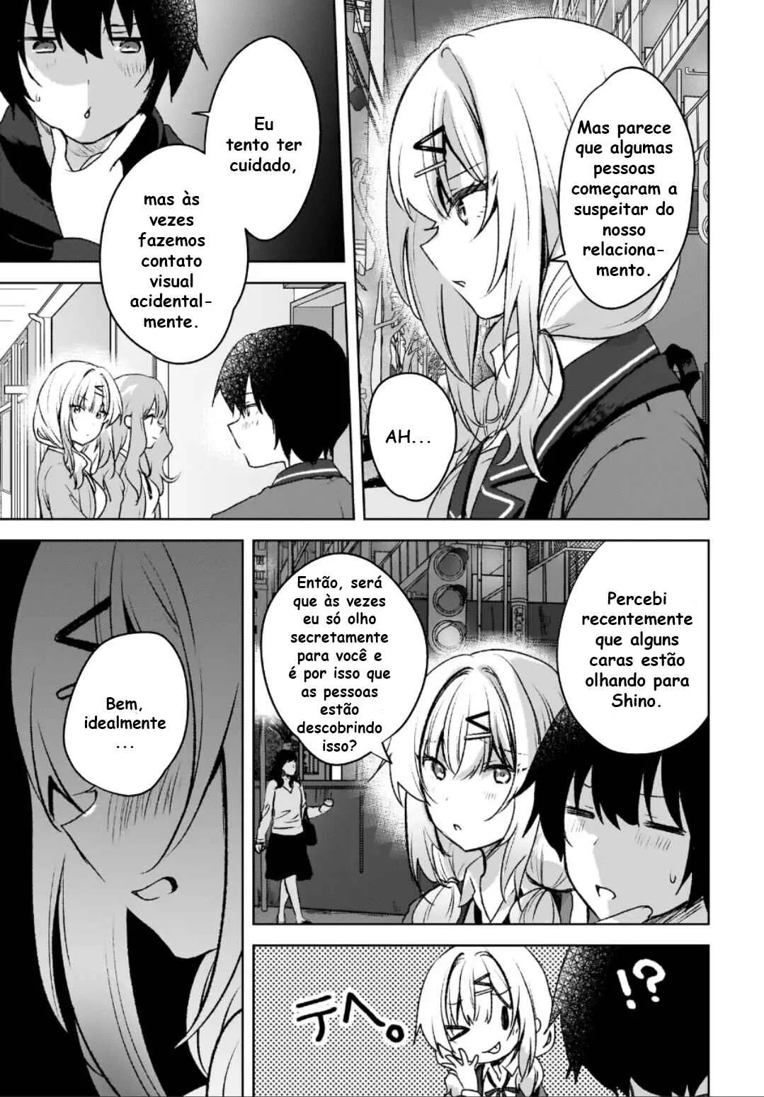Ushiro no Seki no Gal ni Sukarete Shimatta.: Mou Ore wa Dame kamo Shirenai. — Cap. 7, pág. 11