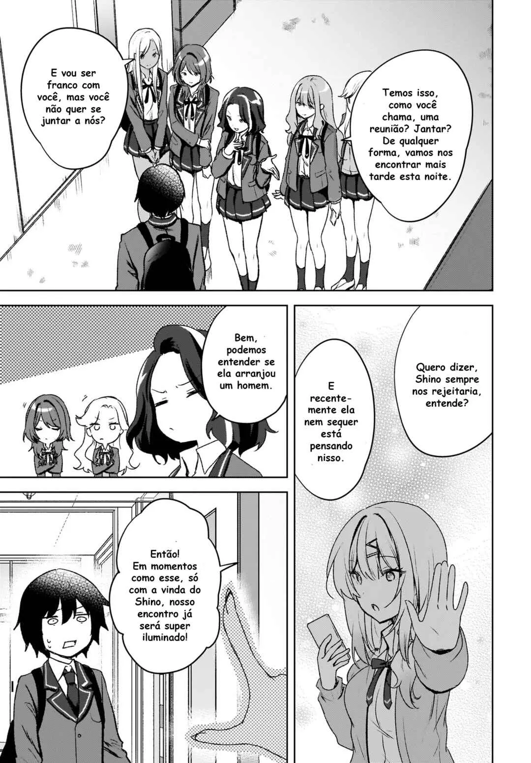 Ushiro no Seki no Gal ni Sukarete Shimatta.: Mou Ore wa Dame kamo Shirenai. — Cap. 8, pág. 5