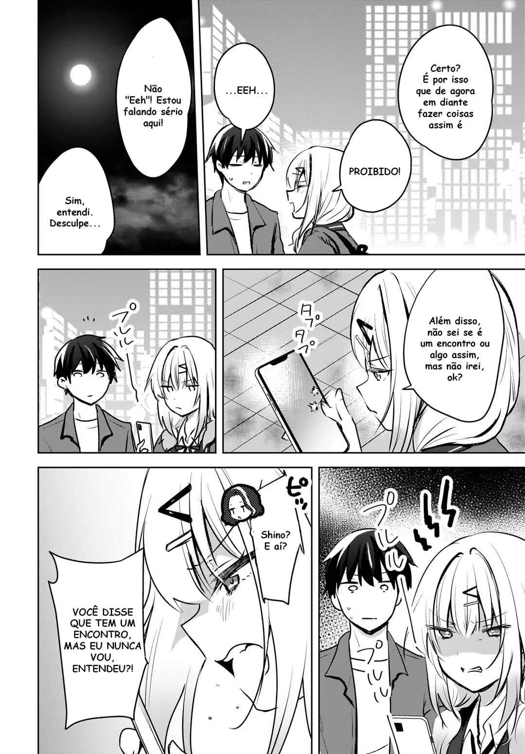 Ushiro no Seki no Gal ni Sukarete Shimatta.: Mou Ore wa Dame kamo Shirenai. — Cap. 9, pág. 16