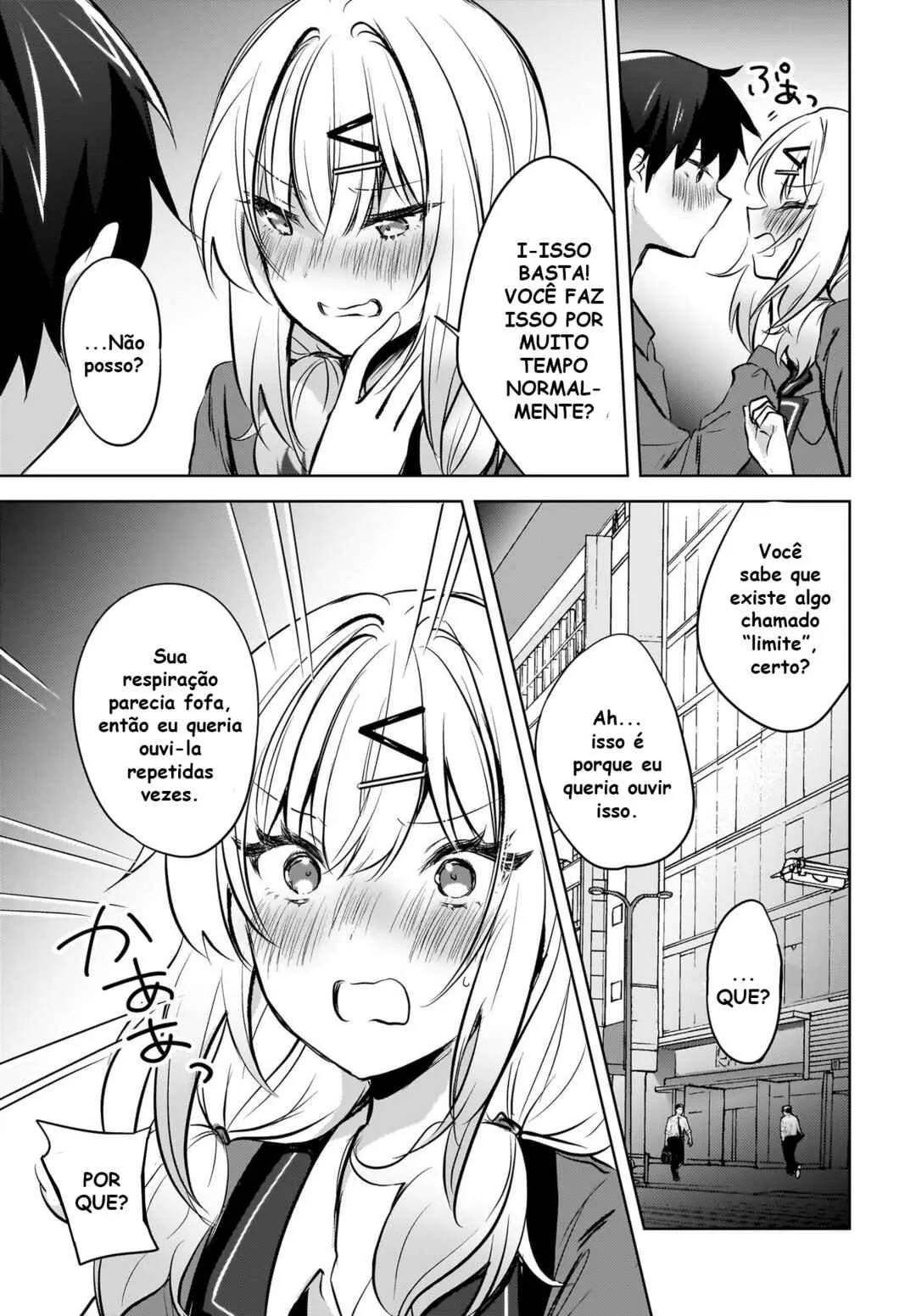 Ushiro no Seki no Gal ni Sukarete Shimatta.: Mou Ore wa Dame kamo Shirenai. — Cap. 9, pág. 21