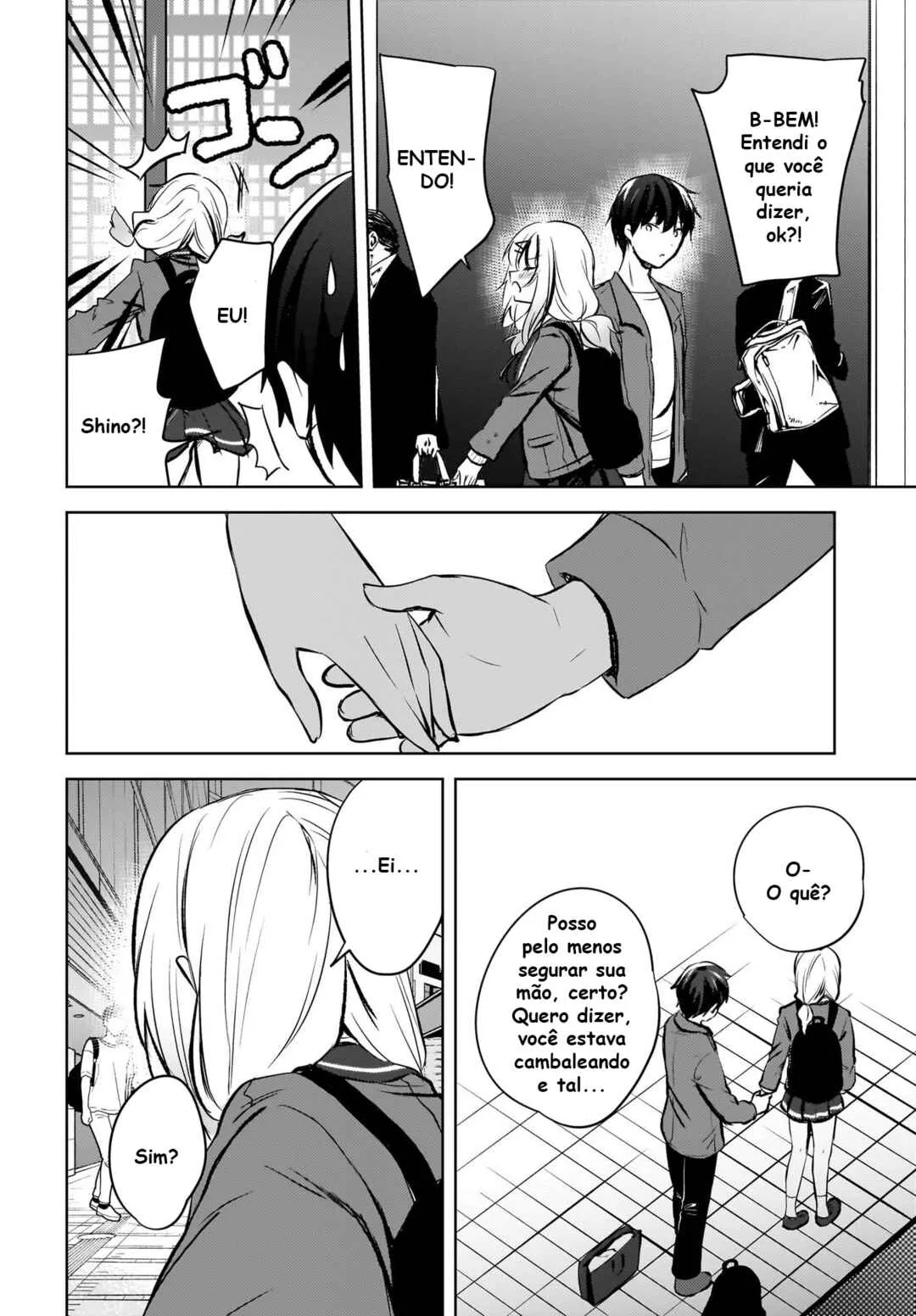 Ushiro no Seki no Gal ni Sukarete Shimatta.: Mou Ore wa Dame kamo Shirenai. — Cap. 9, pág. 22