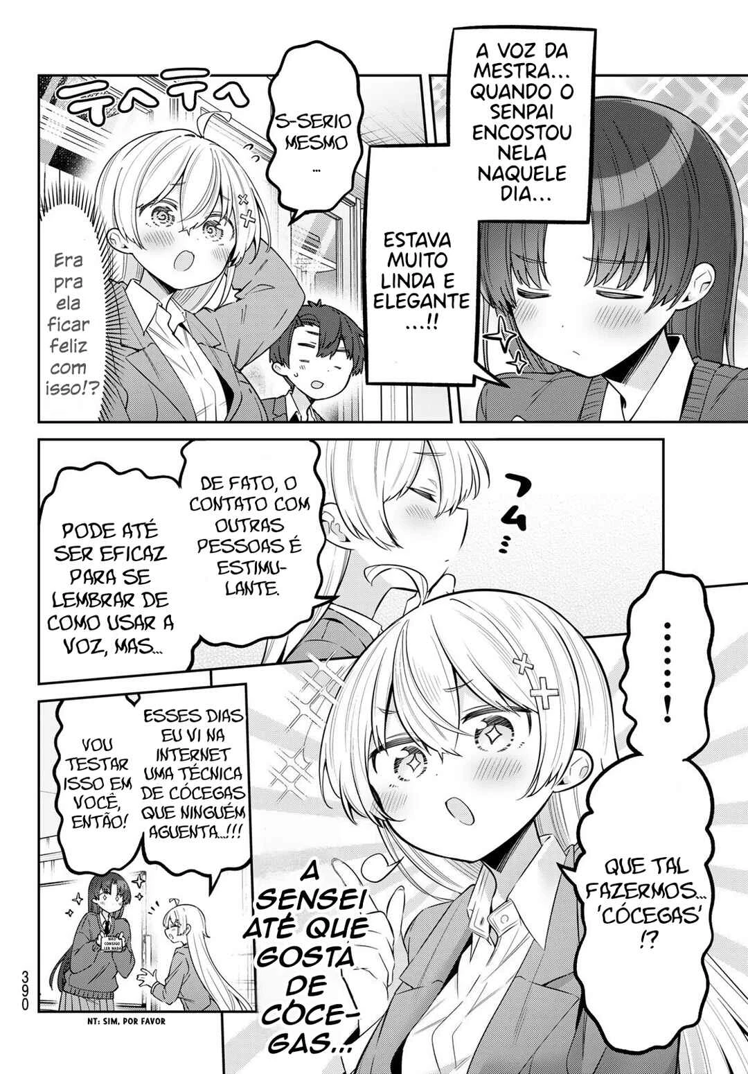 Yowa Yowa Sensei — Cap. 106, pág. 4