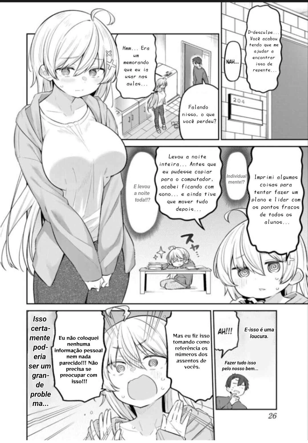 Yowa Yowa Sensei — Cap. 11, pág. 6