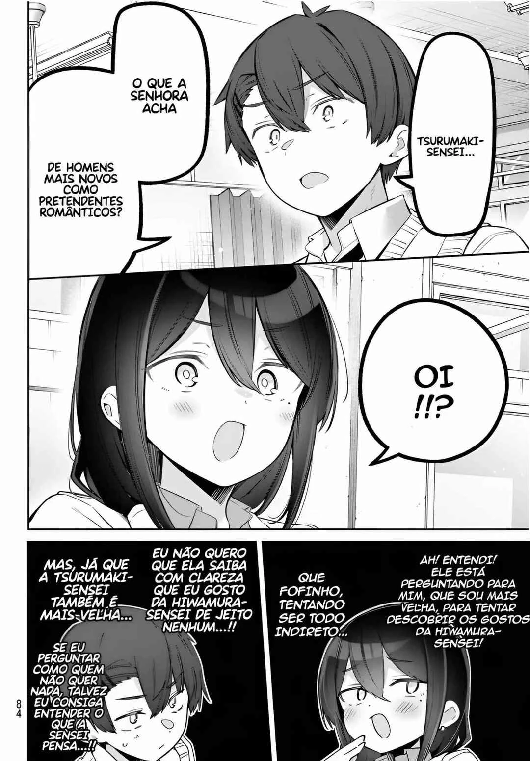Yowa Yowa Sensei — Cap. 155, pág. 4