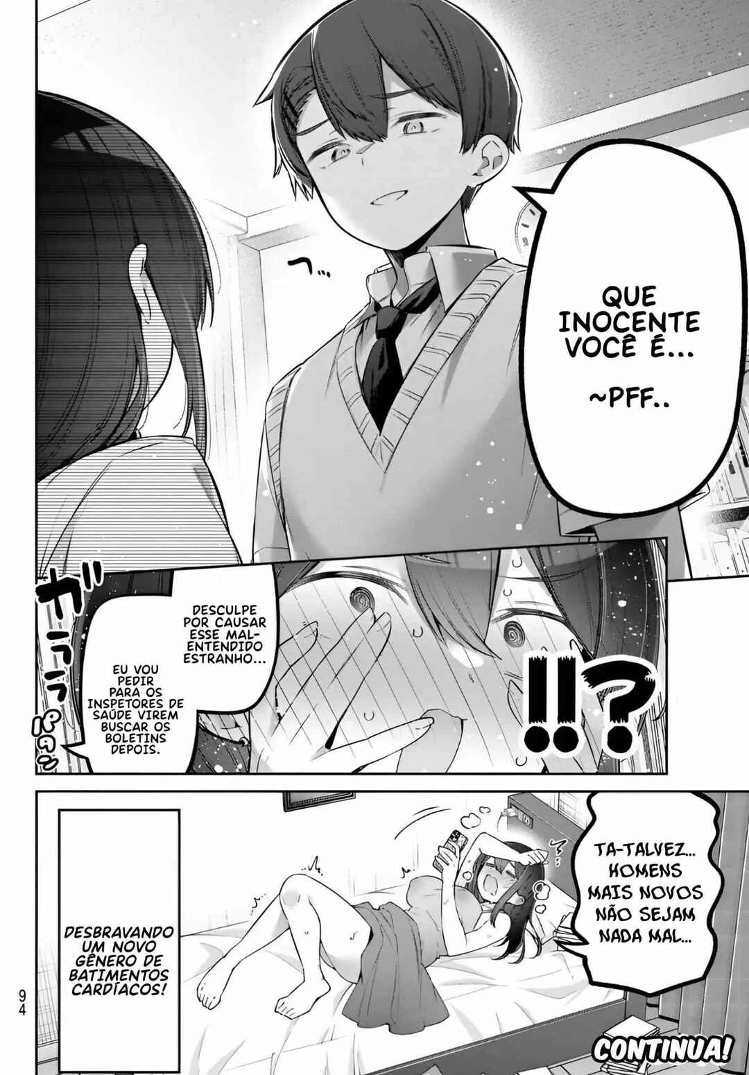 Yowa Yowa Sensei — Cap. 155, pág. 14
