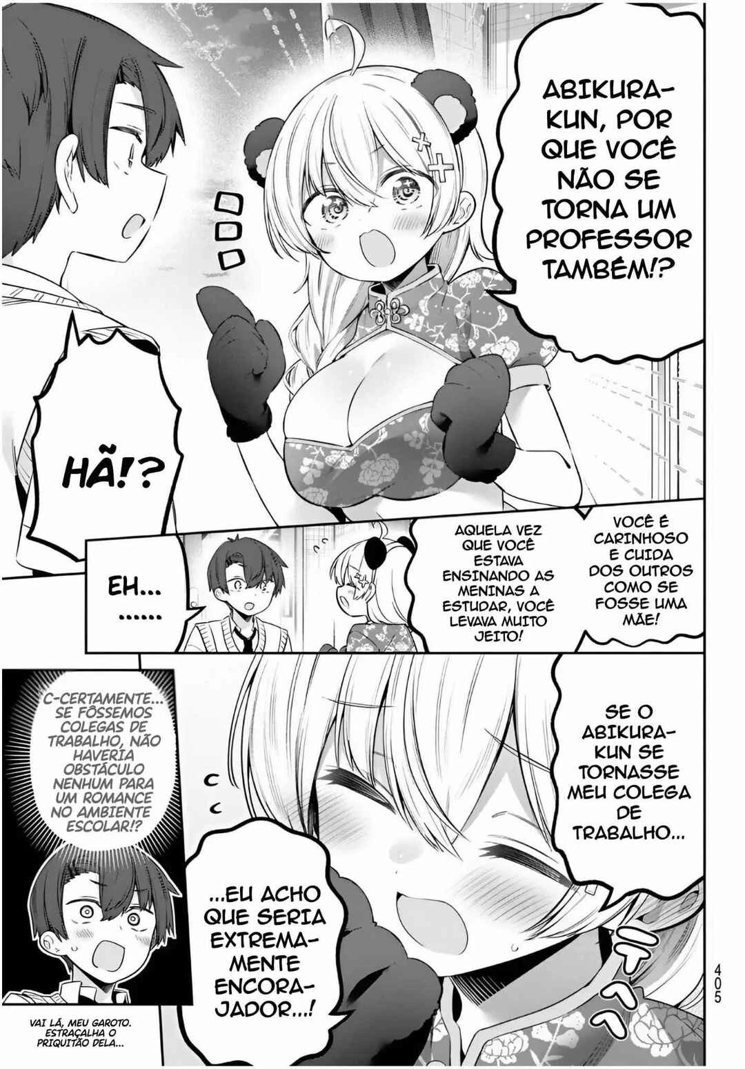 Yowa Yowa Sensei — Cap. 162, pág. 12
