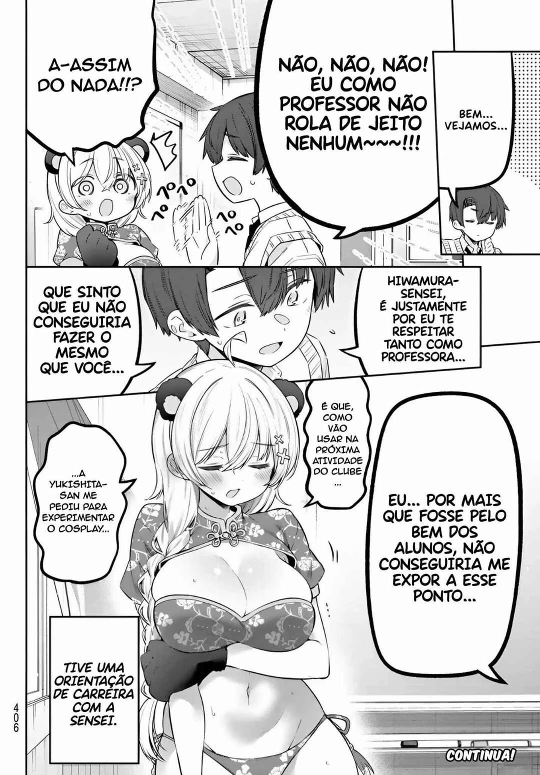 Yowa Yowa Sensei — Cap. 162, pág. 13