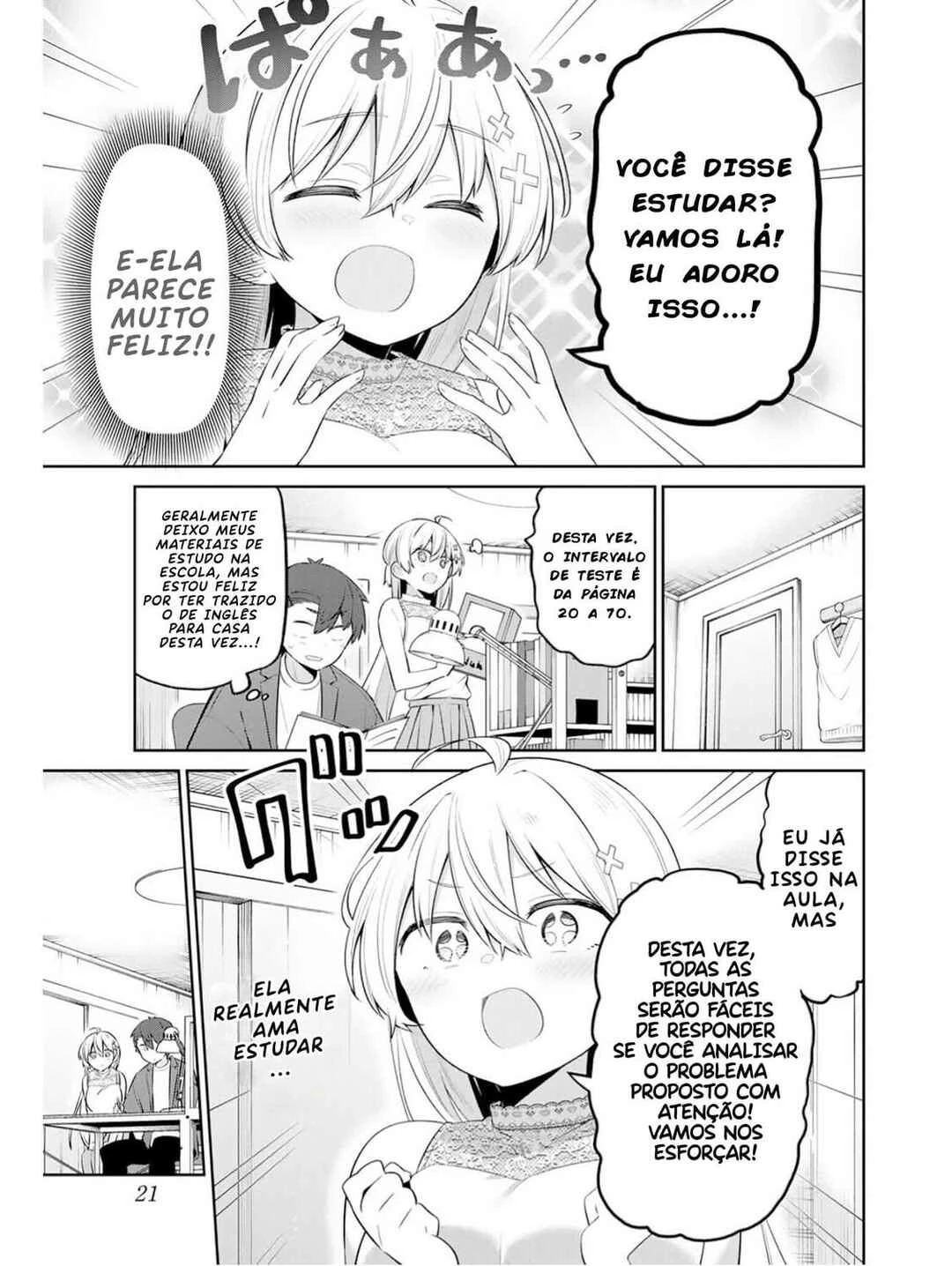 Yowa Yowa Sensei — Cap. 21, pág. 3