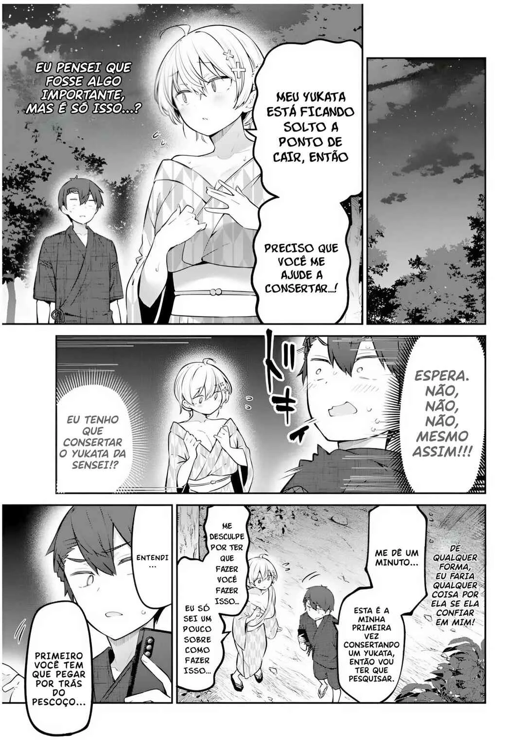 Yowa Yowa Sensei — Cap. 37, pág. 3