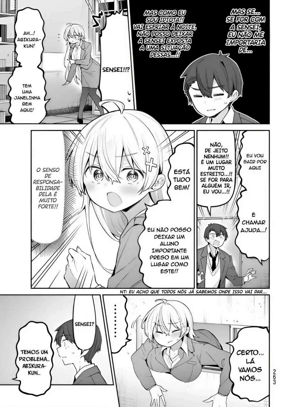 Yowa Yowa Sensei — Cap. 68, pág. 3
