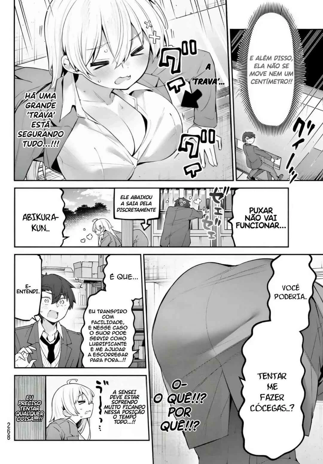 Yowa Yowa Sensei — Cap. 68, pág. 8