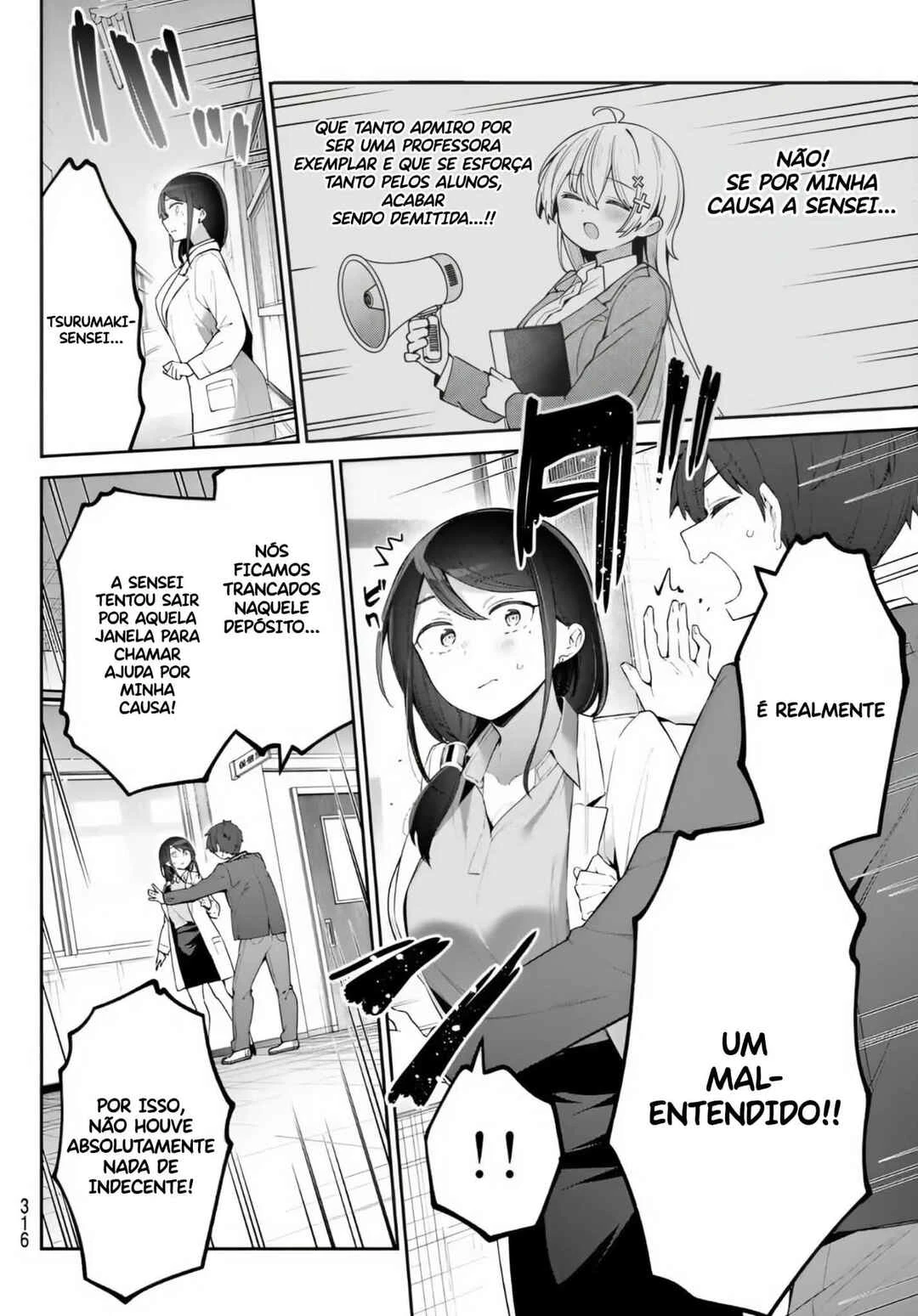 Yowa Yowa Sensei — Cap. 69, pág. 12