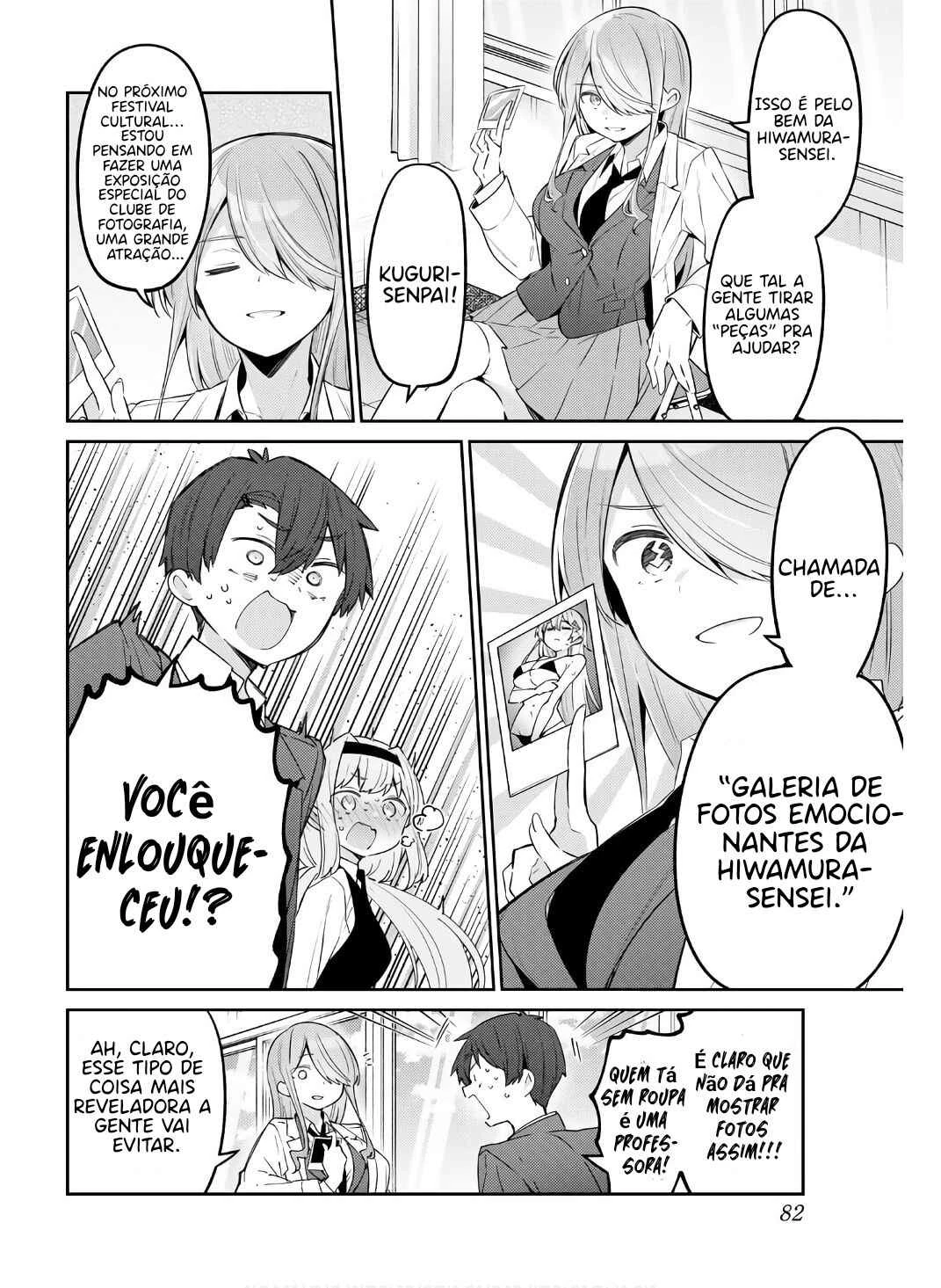 Yowa Yowa Sensei — Cap. 74, pág. 4