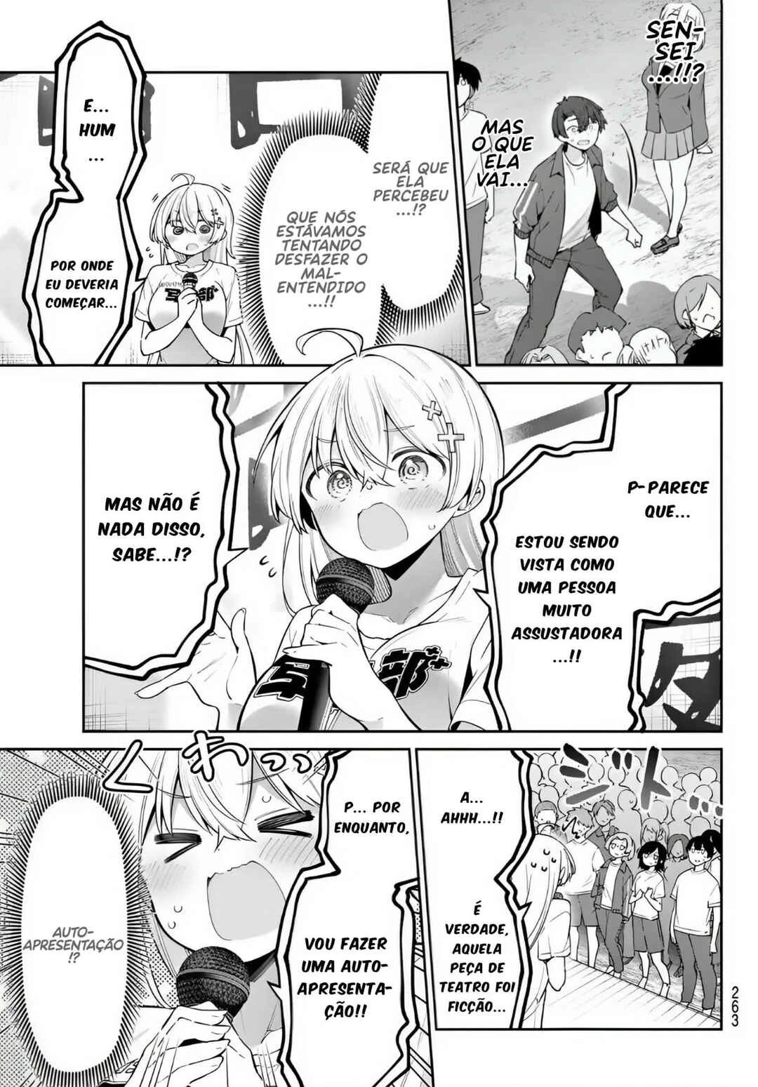 Yowa Yowa Sensei — Cap. 83, pág. 3