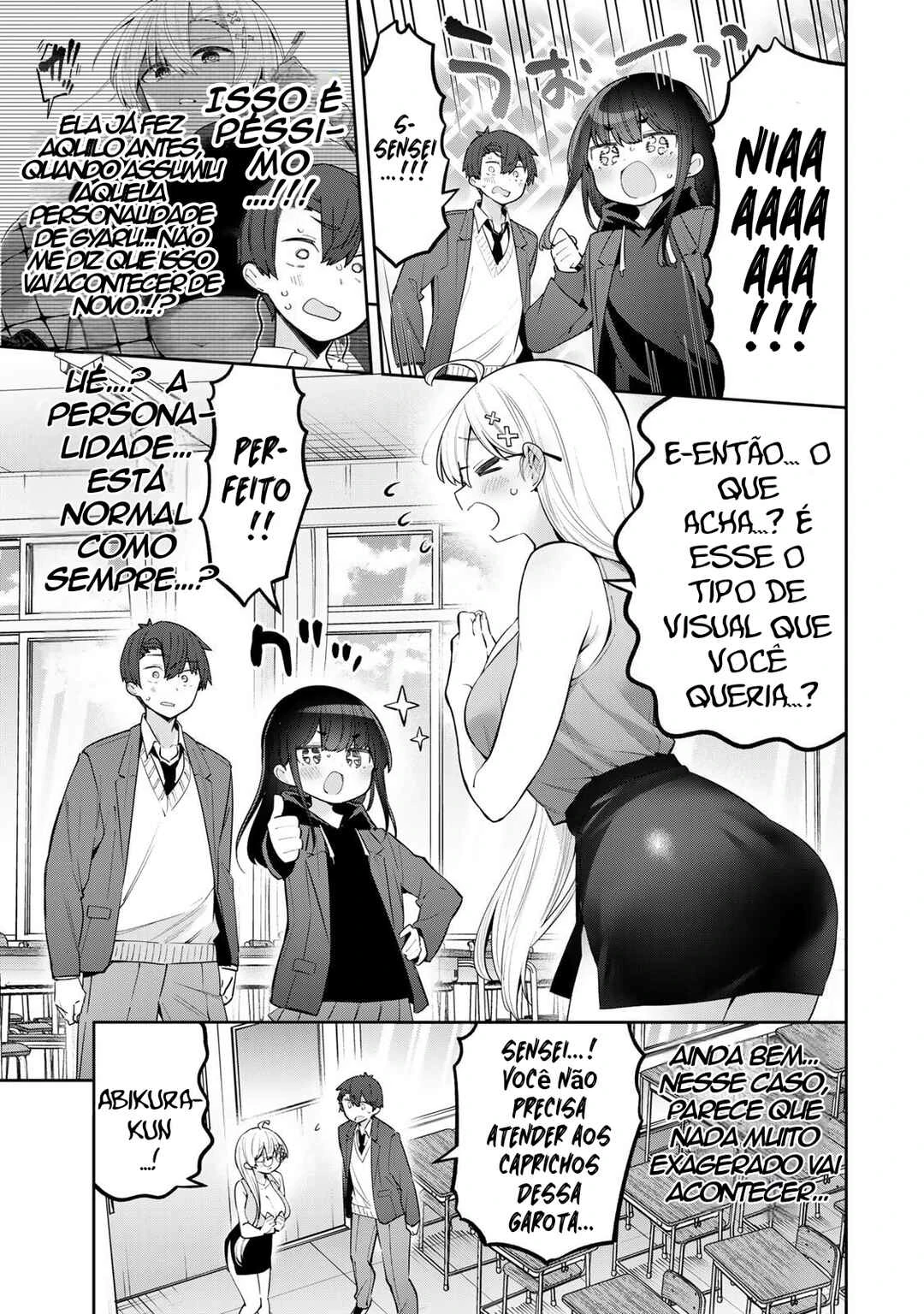 Yowa Yowa Sensei — Cap. 91, pág. 3