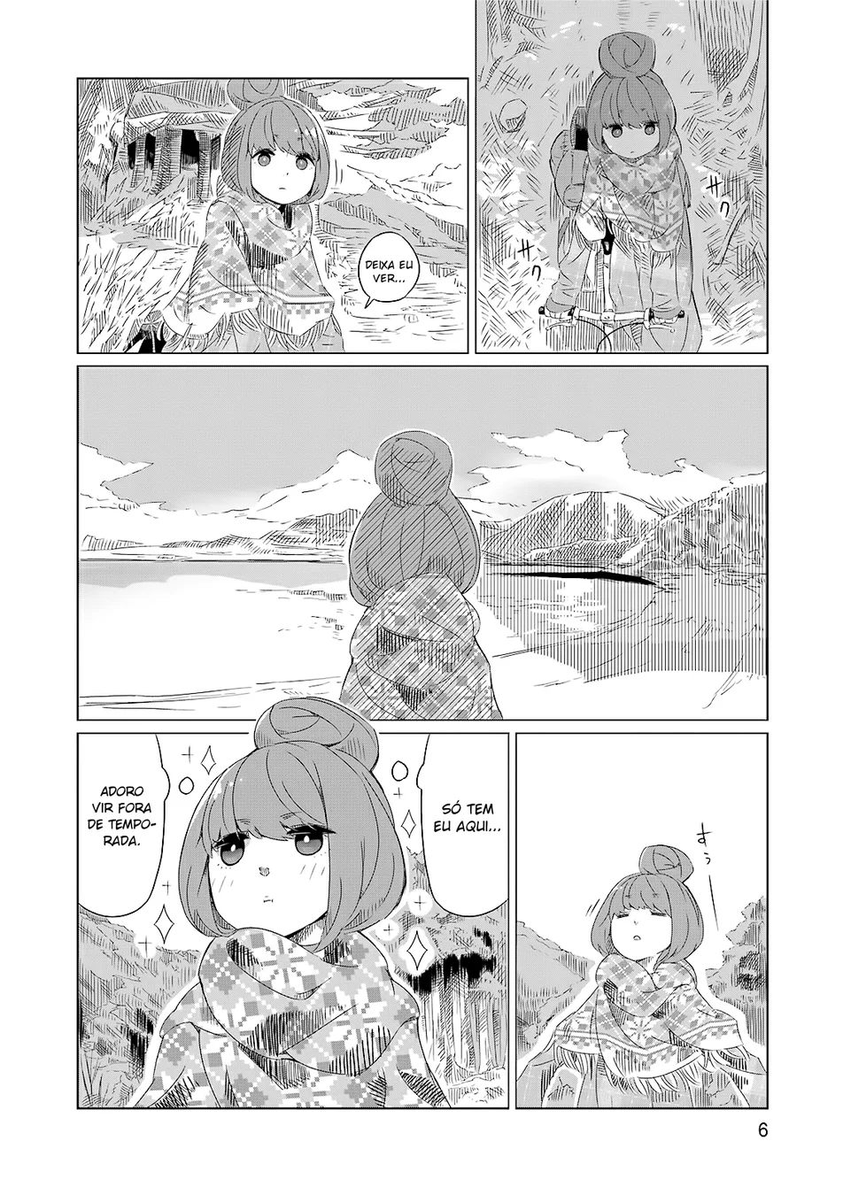 Yuru Camp△ — Cap. 1, pág. 12
