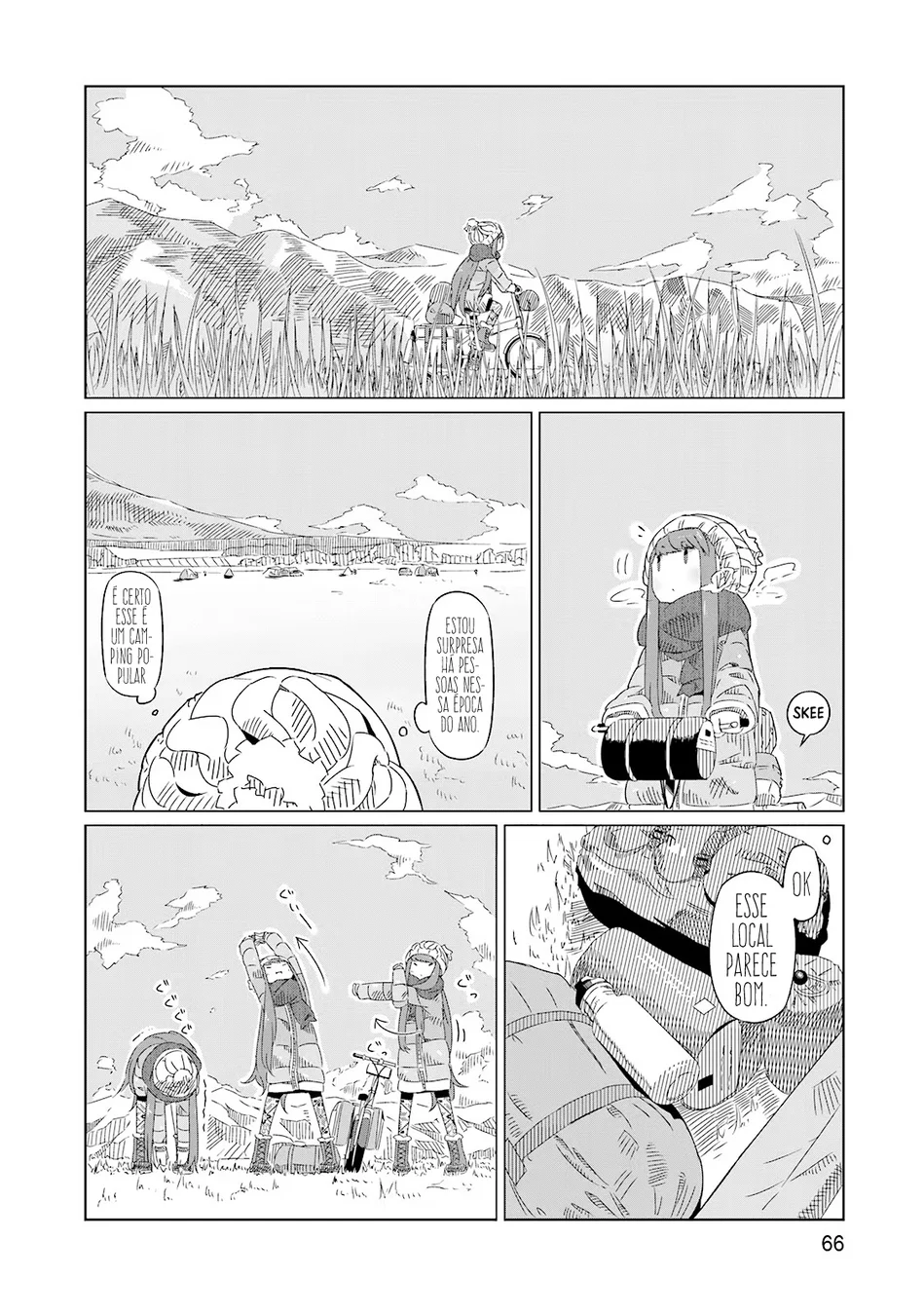 Yuru Camp△ — Cap. 3, pág. 4