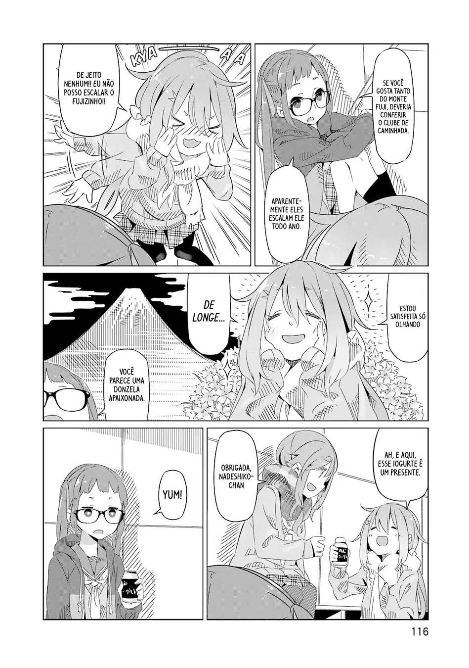 Yuru Camp△ — Cap. 5, pág. 3